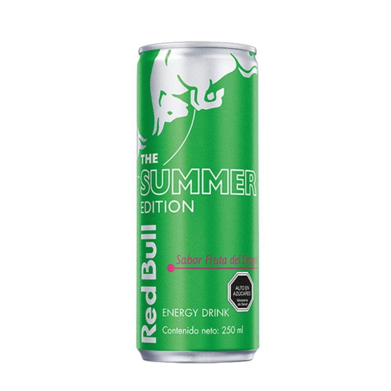 Bebida Energética Sabor Fruta Del Dragón Lata 250 ml Red Bull
