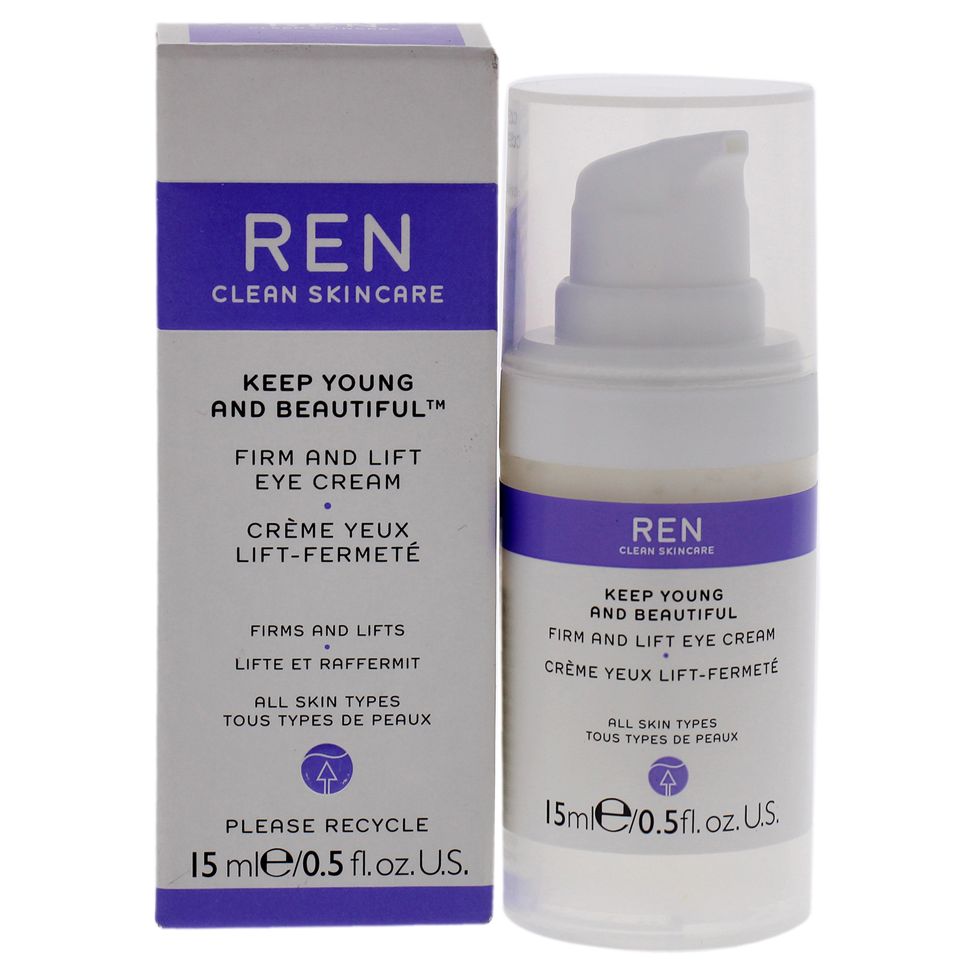 Crema Para Ojos Ren Keep Young And Beautiful 15Ml Unisex