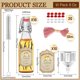 thumbnail image 2 of 10 Pack Swing Top Glass Vanilla Extract Bottles 8 oz with Lids, 2 of 3