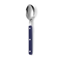 Xmhytop Cubiertos De, Acero Inoxidable, Muy Adecuados Para Trajes De Filete,Azul, 4 Piezas Cucharas De Comida