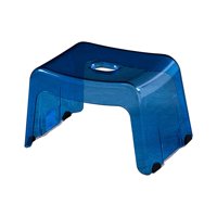 Bothyi - Taburete Pequeño Con Escalón, Taburete Estable Para Zapatos Para Dormitorio, Adultos Y Niños, Mesita De Noche, Color Azul