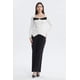 thumbnail image 4 of Polera Mujer Escote Cuadrado Aplicación Botones Crudo, 4 of 4