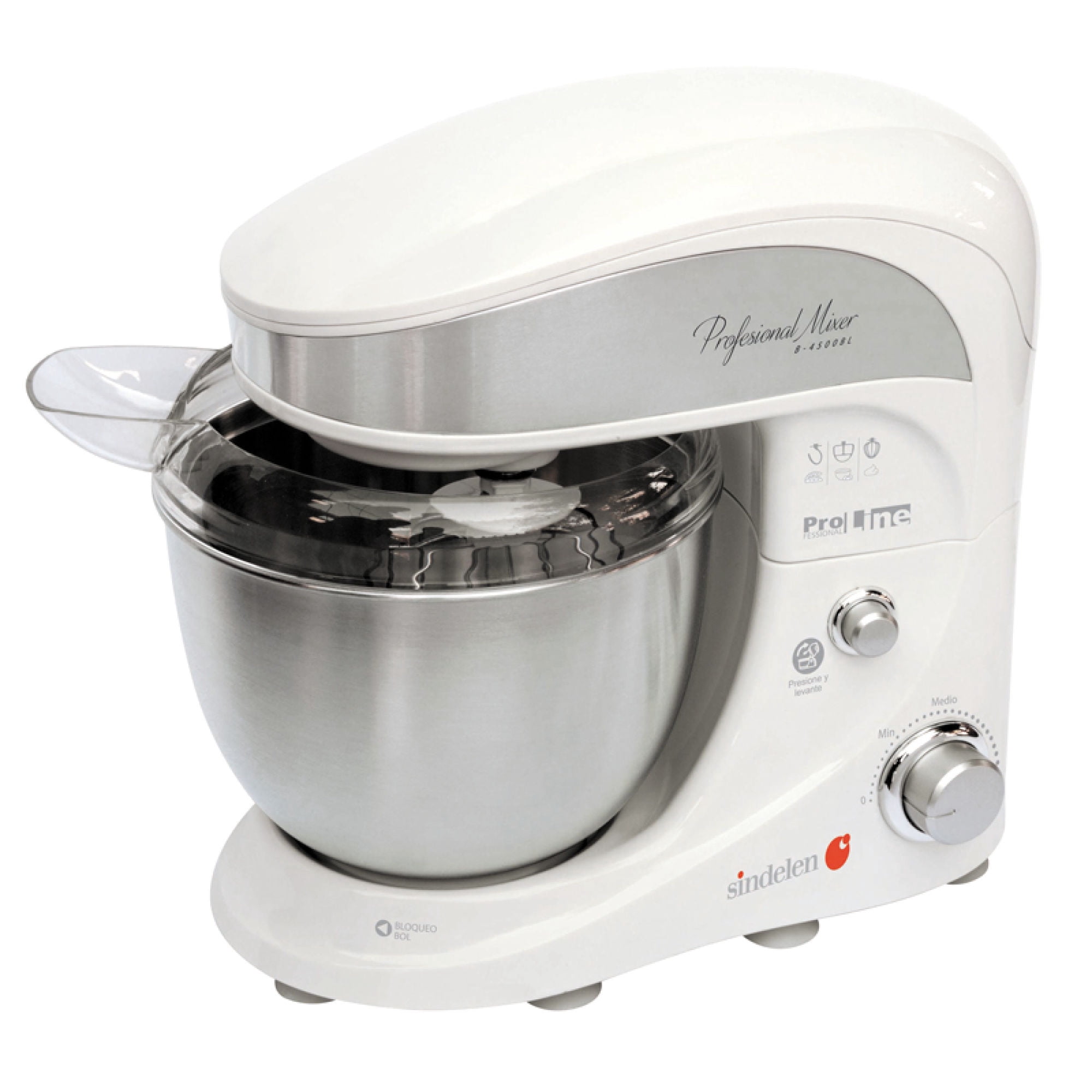 Batidora Planetaria BP-4500BL 450W Blanco
