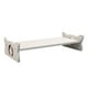 thumbnail image 5 of Soporte elevado para comedero de perros, estación de alimentación, suministros para mascotas, soporte de madera resistente para comedero de mascotas, blanco, 5 of 5
