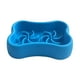 thumbnail image 5 of Cuenco Para Perros Alimentador Lento De Silicona Parada De Sobrealimentación Interactiva Antideslizante Para Perros Adultos Azul, 5 of 5