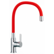thumbnail image 1 of Llave Monomando Lavaplatos Vertical Cuello Flexible Rojo, 1 of 2
