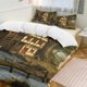 thumbnail image 1 of Oil Painting Style 3-Piece Twin Bed Set - Includes 1 Single Comforter And 2 Pillowcases Bedding - Fade Resistant Microfiber - Oil Painting Style, 1 of 4