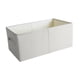 thumbnail image 2 of Cesta De Almacenamiento Plegable Para Ropa, Armario, Caja De Almacenamiento Para Ropa, Libros, Manta XXL, Color Beige, 2 of 5