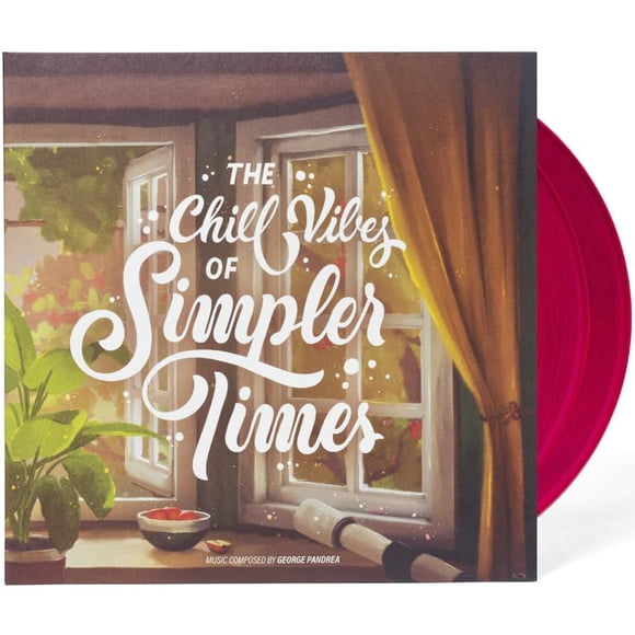 Vinilo iam8 bits Simpler Times 2xLP Meditative Maroon con música de George Pandrea