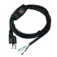thumbnail image 1 of Cable de alimentación FILSHU de 6 pies, calibre 18, 3 clavijas AC con interruptor de encendido/apaga, 1 of 6