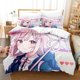 thumbnail image 1 of New Danganronpa V3 Bedding Set Cartoon Anime three-piece set Adult Kid Bedroom Duvet cover Sets Y2k Girls comforter bedding sets Bed Sheets, 1 of 5