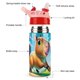 thumbnail image 3 of CapibaraBotella de Agua con Tapa Pop Top de Un Toque, Acero Inoxidable, a Prueba de Fugas, para Deportes, Botella Infantil rosa 12 oz, 3 of 6