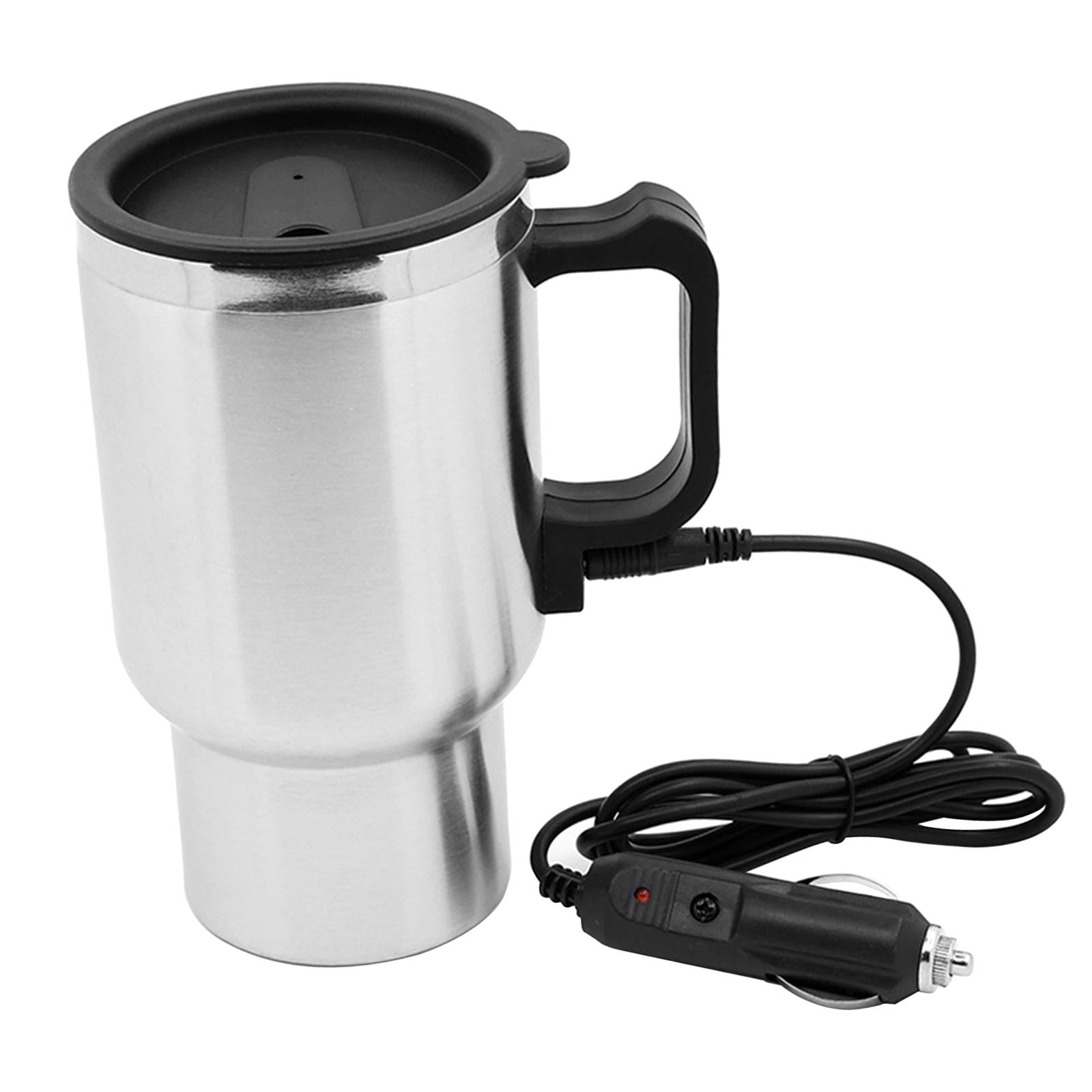 Ioensy - Taza De Calefacción Para Coche, Taza Calentada Para Coches, Camiones, Calefacción, Agua, Leche