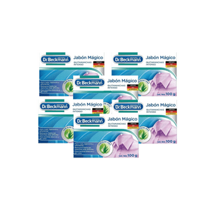 Dr. Beckmann - Pack Quitamanchas Jabon Magico Dr Beckmann 6 X 100 Gr