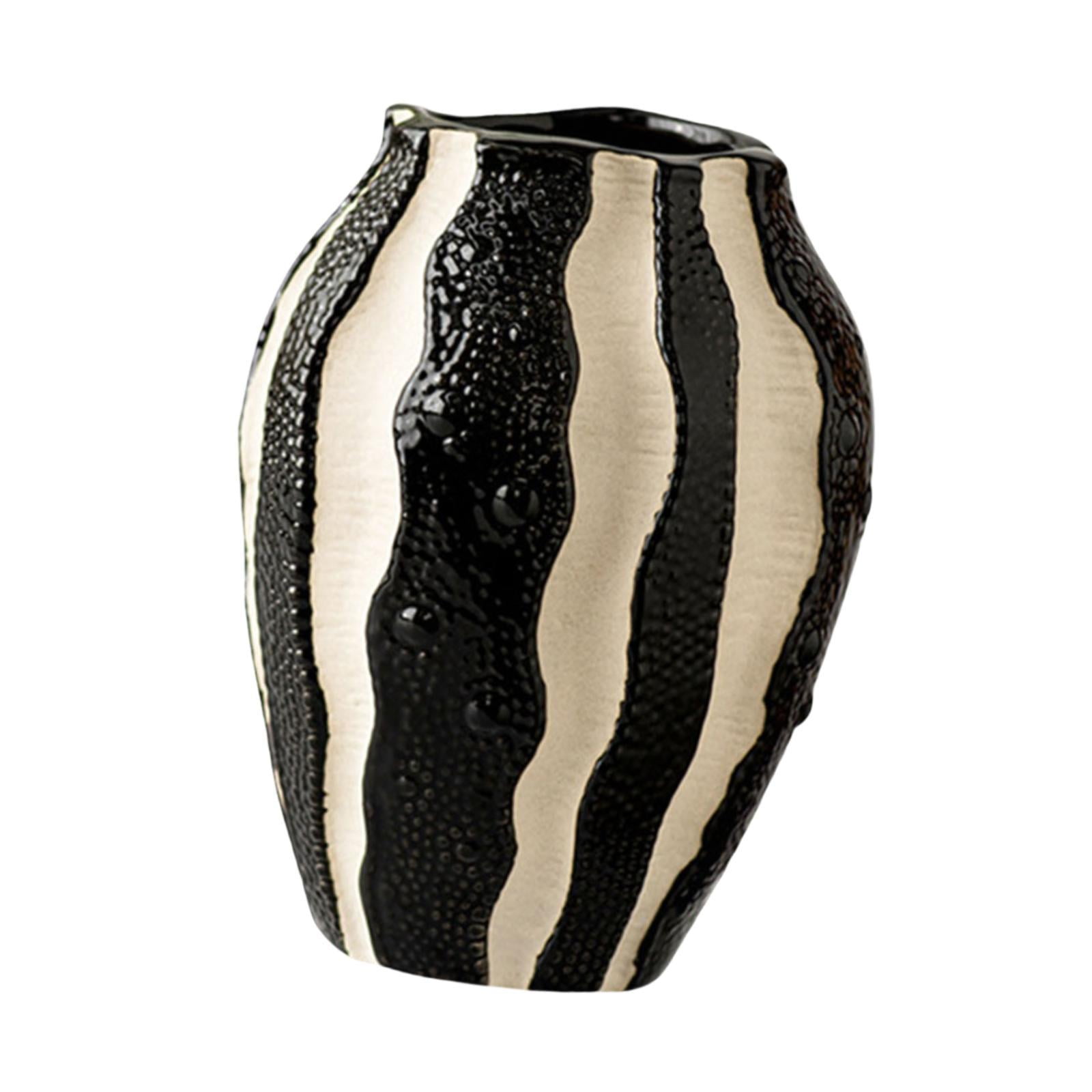 Magideal - Jarrón De Cerámica, Jarrón Hidropónico, Arreglos Florales, Artesanías Para El Hogar, Contenedor De Flores Para Plantas, Jarrón Decorativo Para Comedor Jarrón Alto