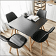 thumbnail image 2 of Mesa Para Oficina O Comedor Cudrada 80x80 Con Tope De Mdf - Negro, 2 of 3