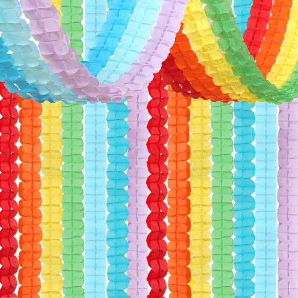 Guirnalda De Trébol De Papel Rainbow 12 Piezas 141 6 Pies