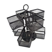 Magideal - Organizador De Té Soporte De Almacenamiento Bolsa De Té Carrusel Giratorio Hogar U Oficina Vitrina Accs Soporte Giratorio Para Bolsa De Té De Leche De