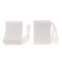Magideal - Bolsas De Filtro De Té Desechables, Bolsitas De Té Con Cordón, Bolsas De Té Sueltas, Bolsas De Colador De Té Vacías Para Té Perfumado, Café, 100 Uds.