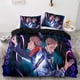 thumbnail image 1 of x1369 Bed SheetsJujutsu Kaisen Bedding Set Twin Full Size Anime Bed Set Aldult Kawaii Kid Bedroom Duvetcover Sets 3-Piece Bedding Set (1 Duvet Cover + 2 Pillow Shams) nj1369, 1 of 5