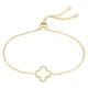 thumbnail image 1 of Pulsera Saronite Ajustable Dorado/Verde, 1 of 4