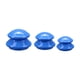 thumbnail image 3 of 3 Piezas Cupping Set Copa de Silicona para Masaje Relajante Ventosa de Succión Profesional Copa Terapéutica para Relajación Muscular Fácil de Limpiar Azul oscuro, 3 of 5