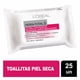 thumbnail image 1 of Toallas Desmaquillantes L'oreal Paris Piel Seca A Sensible, 1 of 2