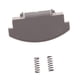 thumbnail image 2 of Clip de cierre de la tapa de la consola de los reposabrazos del coche para 96-05 vw golf4 passat b5 gris, 2 of 3