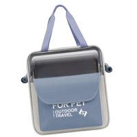 Ioensy - Mochila Transportadora De Mascotas Tela Oxford Ventilación Duradera Para Viajes Azul