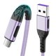 thumbnail image 1 of Cable USB‑C Durcord Pack de 2, 2 m, carga rápida, morado, 1 of 7