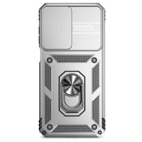 Estuche Gangxun Para Samsung Galaxy A16, Soporte Giratorio 360°, Estilo Mecánico Y Magnético