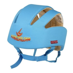 Mundo Online - Casco Proteccion Seguridad Bebe Antigolpe Gateo Celeste