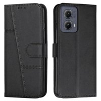Foxdock - Funda Flip Para Motorola Moto Edge 2024 5G – Carcasa Delgada Y Resistente A Impactos Con Soporte Para Uso Diario Y Profesional