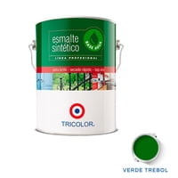 Tricolor - Esmalte Sintetico Base Agua Verde Trebol