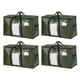 thumbnail image 1 of REGALWOVEN Almacenamiento de Ropa, Bolsas de Almacenamiento, Bolsas de Mudanza para Organizar Dormitorio, Ropa, Organizadores de Armario y Almacenamiento con Asas Verde 4Pcs, 1 of 6