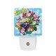 thumbnail image 1 of Los Snorks Luz nocturna LED con sensor de anochecer a amanecer para dormitorio, baño, pasillo, escaleras - Lámpara LED nocturna de enchufe, 0.5W - 1 pieza, 1 of 6