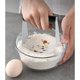 thumbnail image 3 of Mezcladora De Masa De Acero Inoxidable Mezcladora De Pastelería Cortador De Masa Multipropósito Y Herramienta De Cocina De Mano Para Mantequilla Galleta Hornear Amasar Masa, 3 of 3