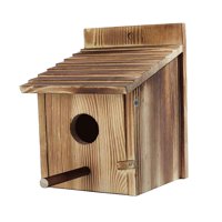 Magideal - Casa Para Pájaros, Caja Para Pájaros Al Aire Libre, Casa Para Pájaros Azules, Nido De Pájaros, Casa Para Pájaros Colgante Para Pájaros Pequeños, Venta