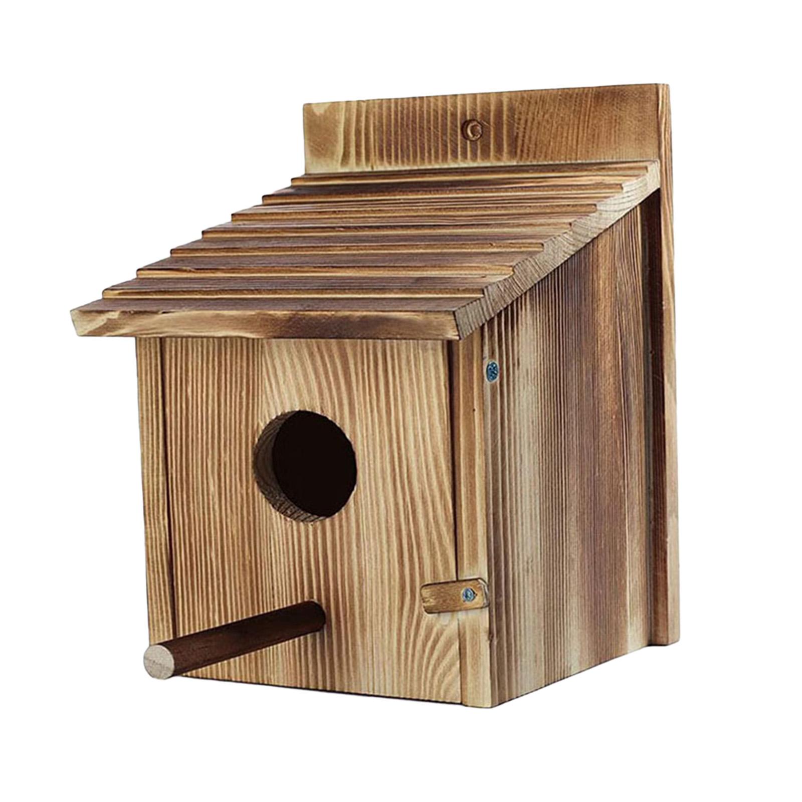 Magideal - Casa Para Pájaros, Caja Para Pájaros Al Aire Libre, Casa Para Pájaros Azules, Nido De Pájaros, Casa Para Pájaros Colgante Para Pájaros Pequeños, Venta