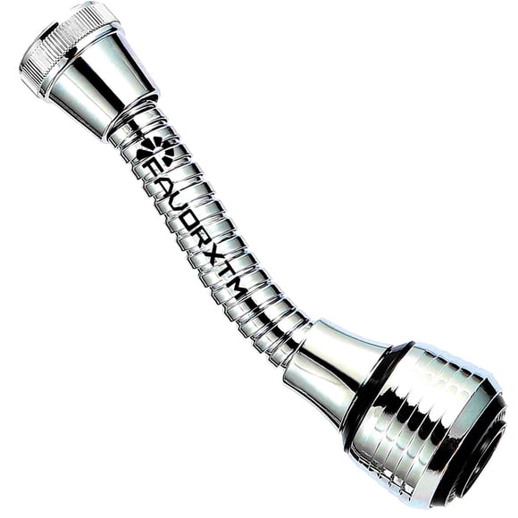 Rociador flexible para grifo FAVORXTM 360° cromado 14 cm