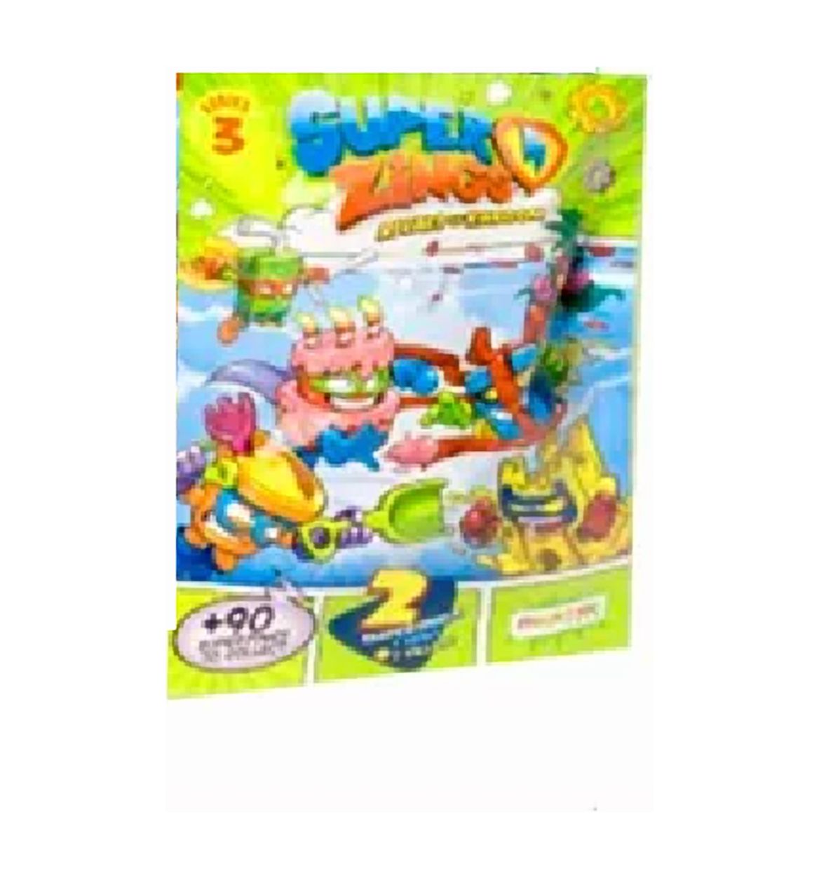 Genérico - Superzings Pack Caja Figuras Coleccionables Serie Verde