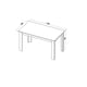 thumbnail image 4 of Comedor Adriana 4 Sillas Mdp, 4 of 6