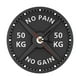 thumbnail image 3 of NO PAIN No GAIN 50KG Reloj De Pared Con Barra 3D Para Gimnasio En Casa Decoración De Pared Regalo, 3 of 5