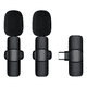 thumbnail image 1 of 2 Micrófono inalámbrico doble compacto usb-c Negro, 1 of 3