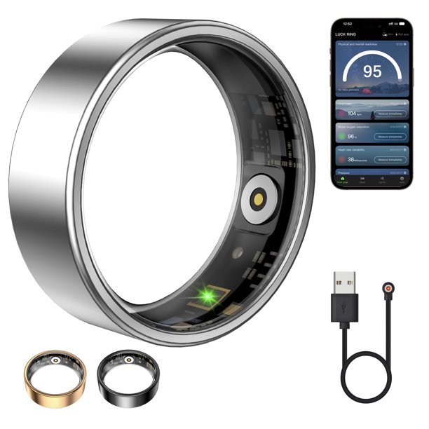 Anillo inteligente WNRTSA rastreador de actividad física con frecuencia cardíaca y sueño IP68