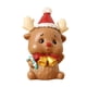 thumbnail image 4 of Bonitos Adornos De Hadas De Navidad De Resina De Mu?eco De Santa Figurines Para Ciervos Caseros, 4 of 5