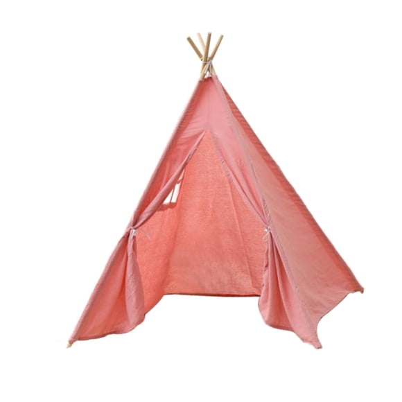 Kids TEEPEE Creative Portable Kids Toys House Para Fiestas Barbacoa Barbacoa Rosa