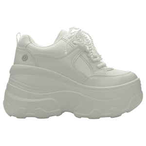 Zapatilla De Mujer De Color Blanco Urbano Chalada Nake-3