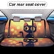 thumbnail image 5 of Fiesta del Gato Negro-theme Car Rear Seat Covers Back Elastic Flexible Car Seat Covers Decorative Fits Most Cars 120x59x76cm, 5 of 6