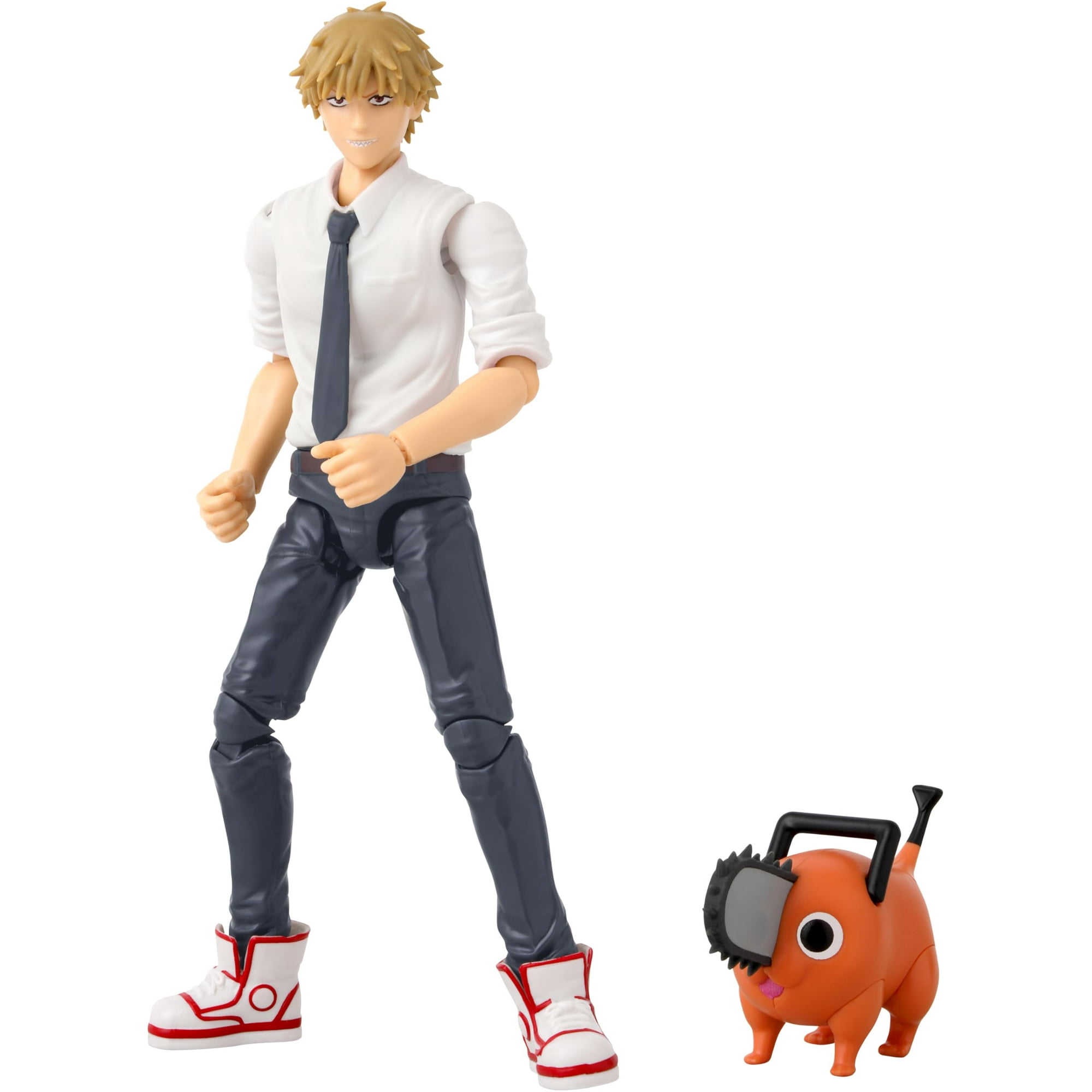 Figura De Acción Anime Heroes Chainsaw Man Denji & Pochita